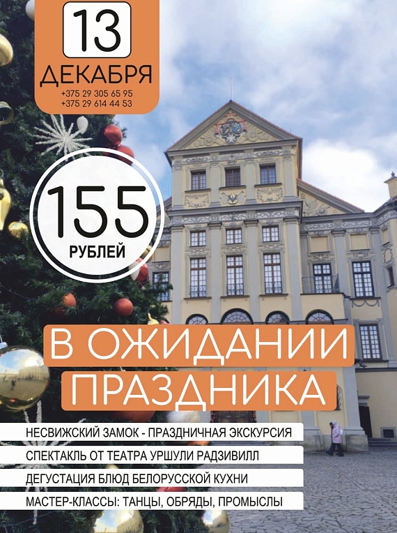 Предновогодняя экскурсия в Несвиж