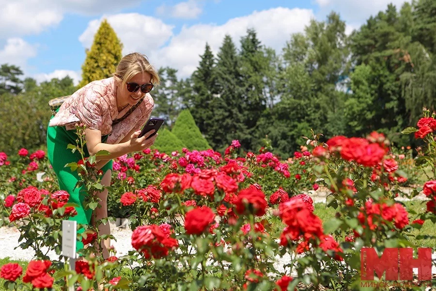 Экскурсии по розарию в ботаническом саду