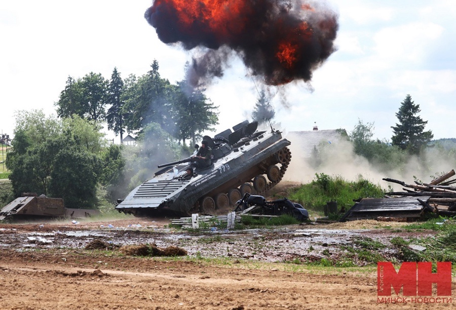 Военно-историческая реконструкция Первой мировой войны на «Линии Сталина»