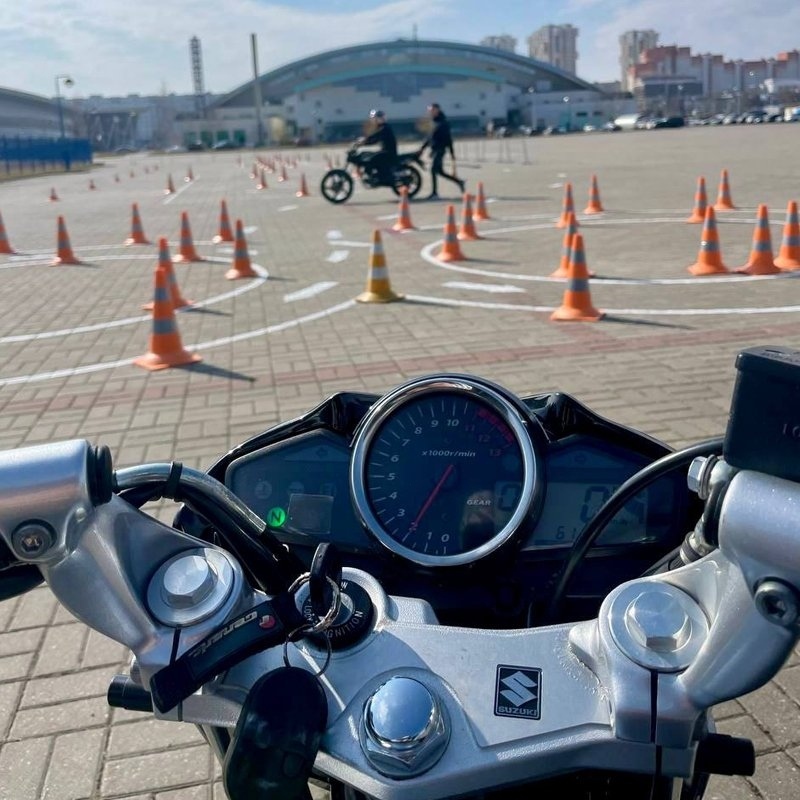 Учитесь вождению мотоцикла в центре Минска за 600 рублей