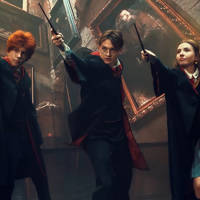 Интерактивные шоу «Гарри Поттер и посох Деда Мороза» в Минске