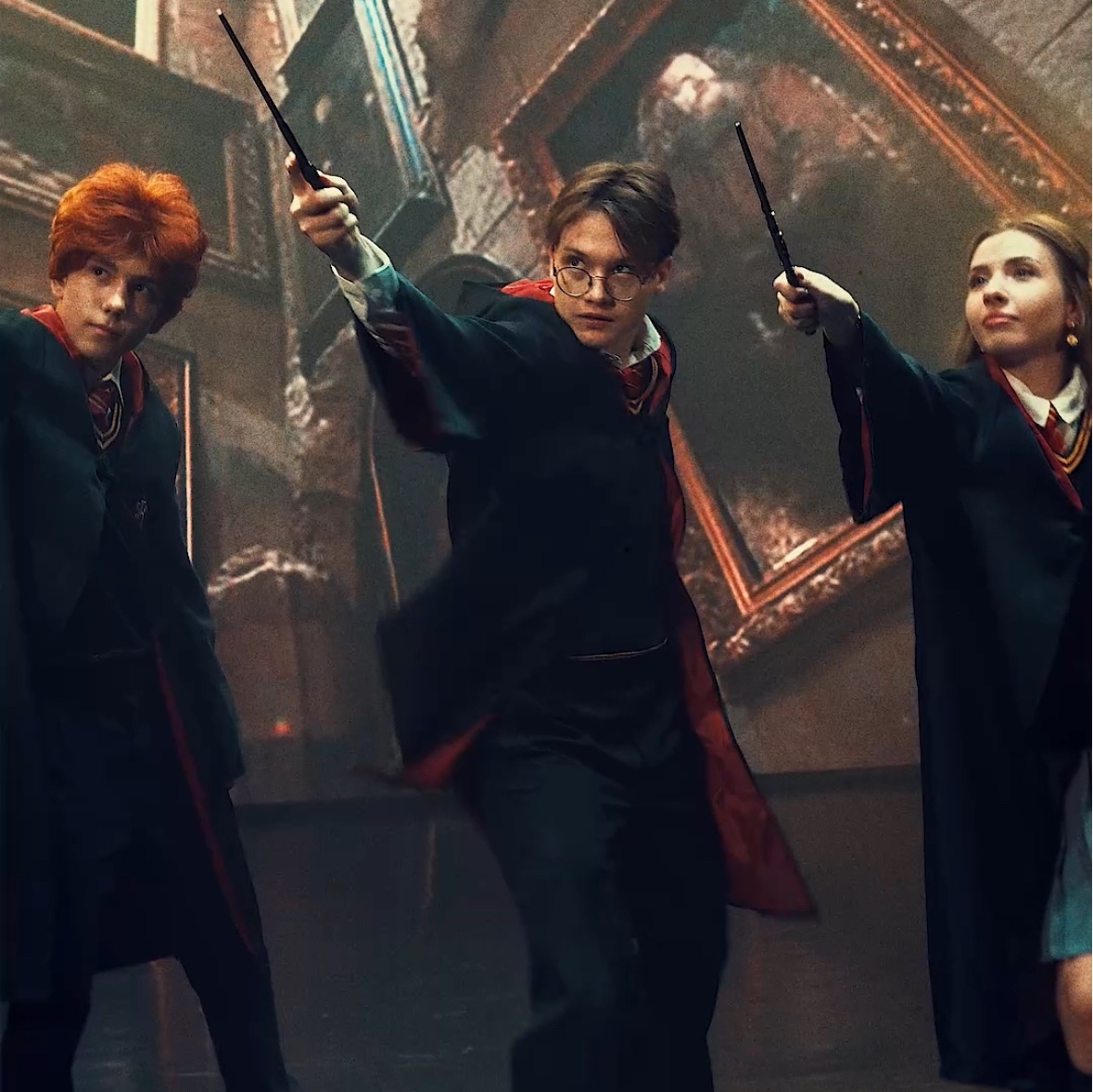 Интерактивные шоу «Гарри Поттер и посох Деда Мороза» в Минске