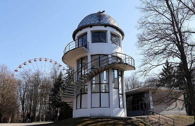 Новый 360-градусный купол в Минском планетарии