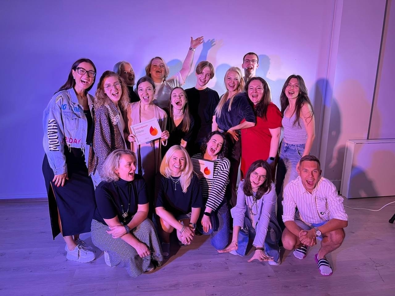 Two-hour master class on acting skills and public speaking