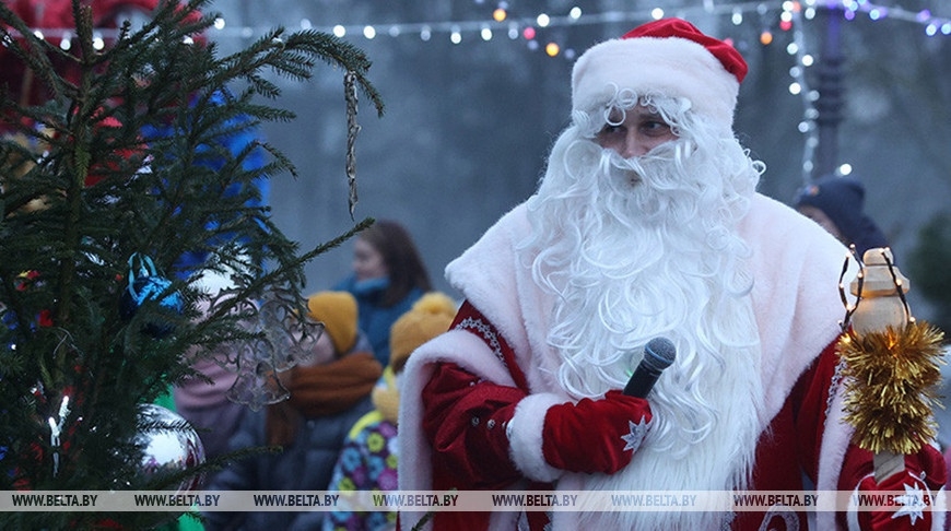 Открытие Домика Деда Мороза в Минске