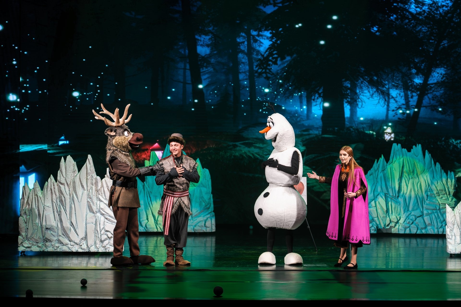 Интерактивные шоу по мотивам мультфильма «Холодное сердце» в Минске