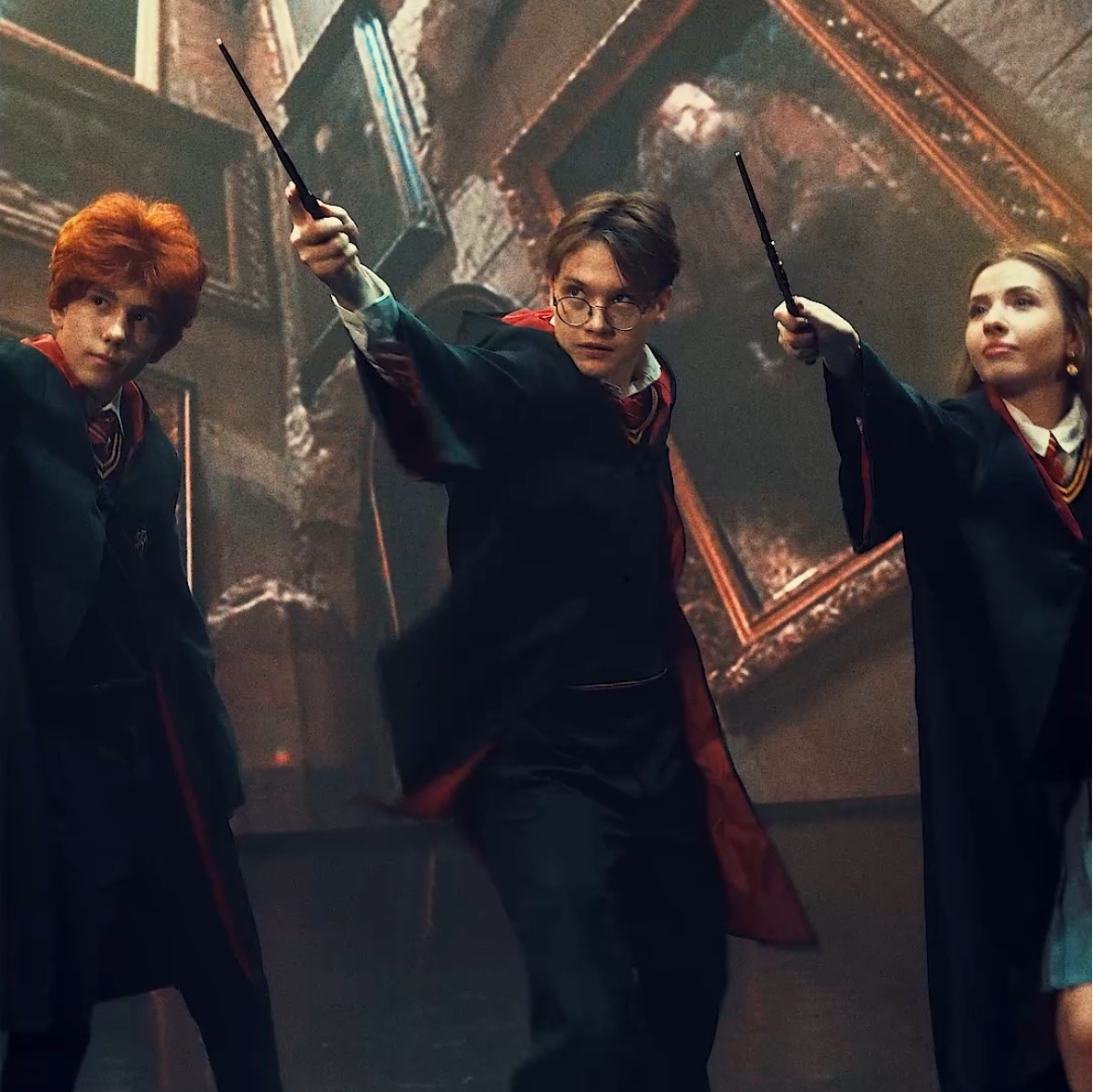 Интерактивные шоу «Гарри Поттер и посох Деда Мороза» в Минске