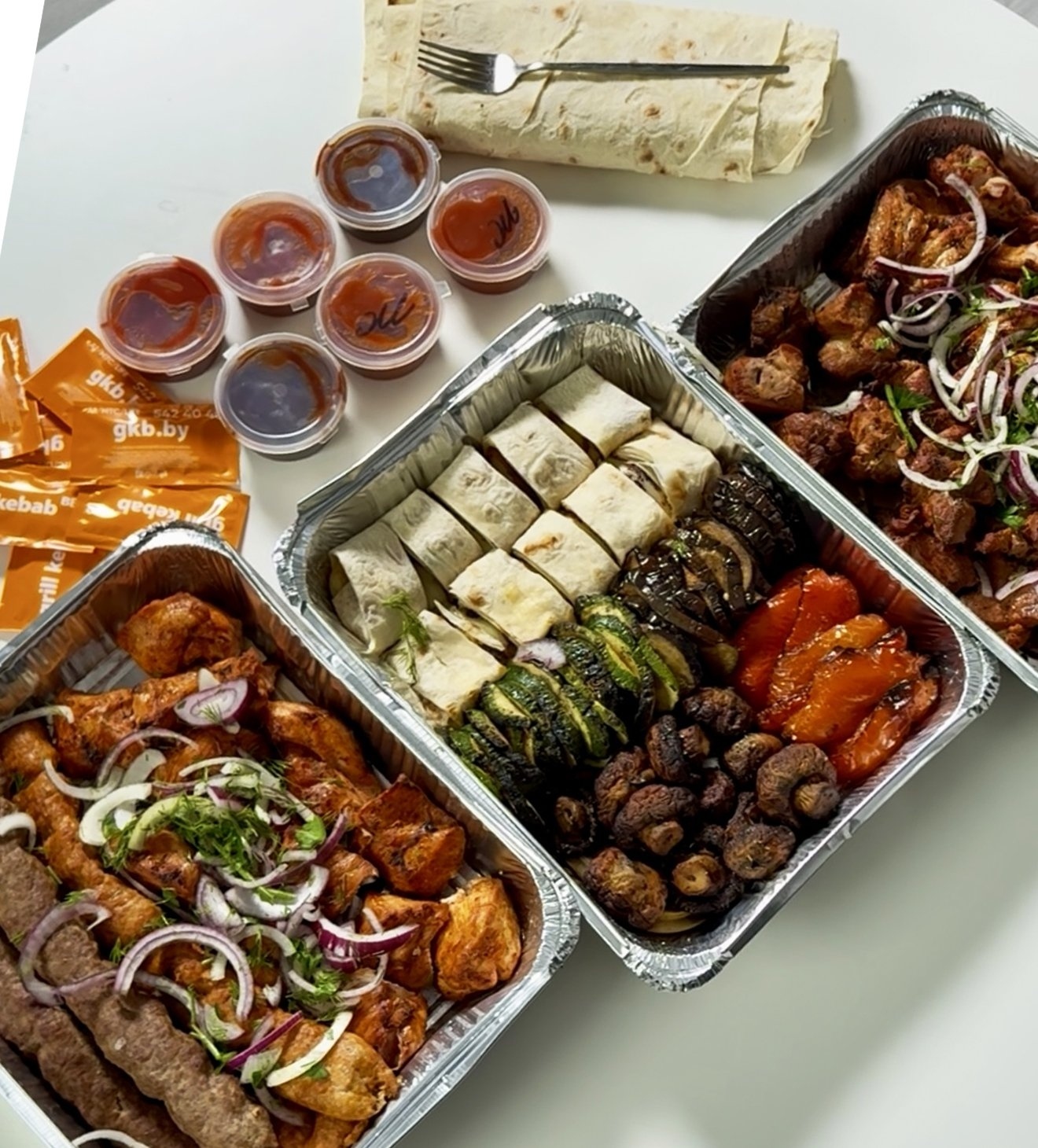 New 5 kg grill set for 285 rubles for holidays in Minsk