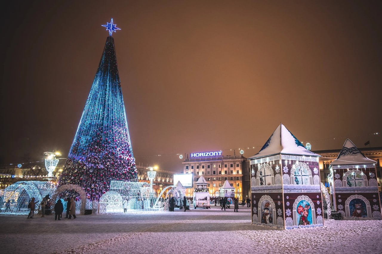 Новогодние праздники в Минске: более 100 мероприятий и новые локации