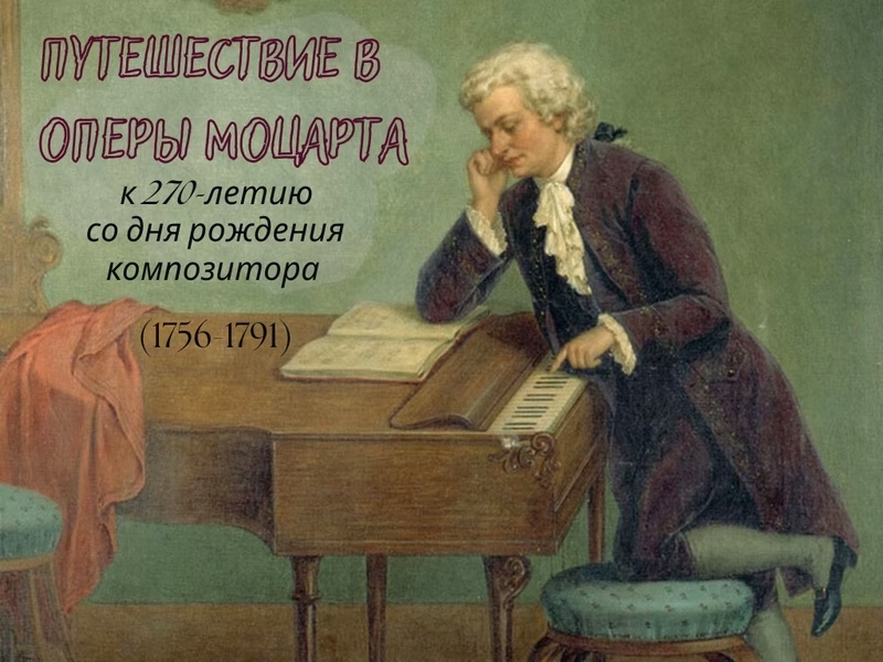 Выставка «Путешествие в оперы Моцарта» в Национальной библиотеке Беларуси