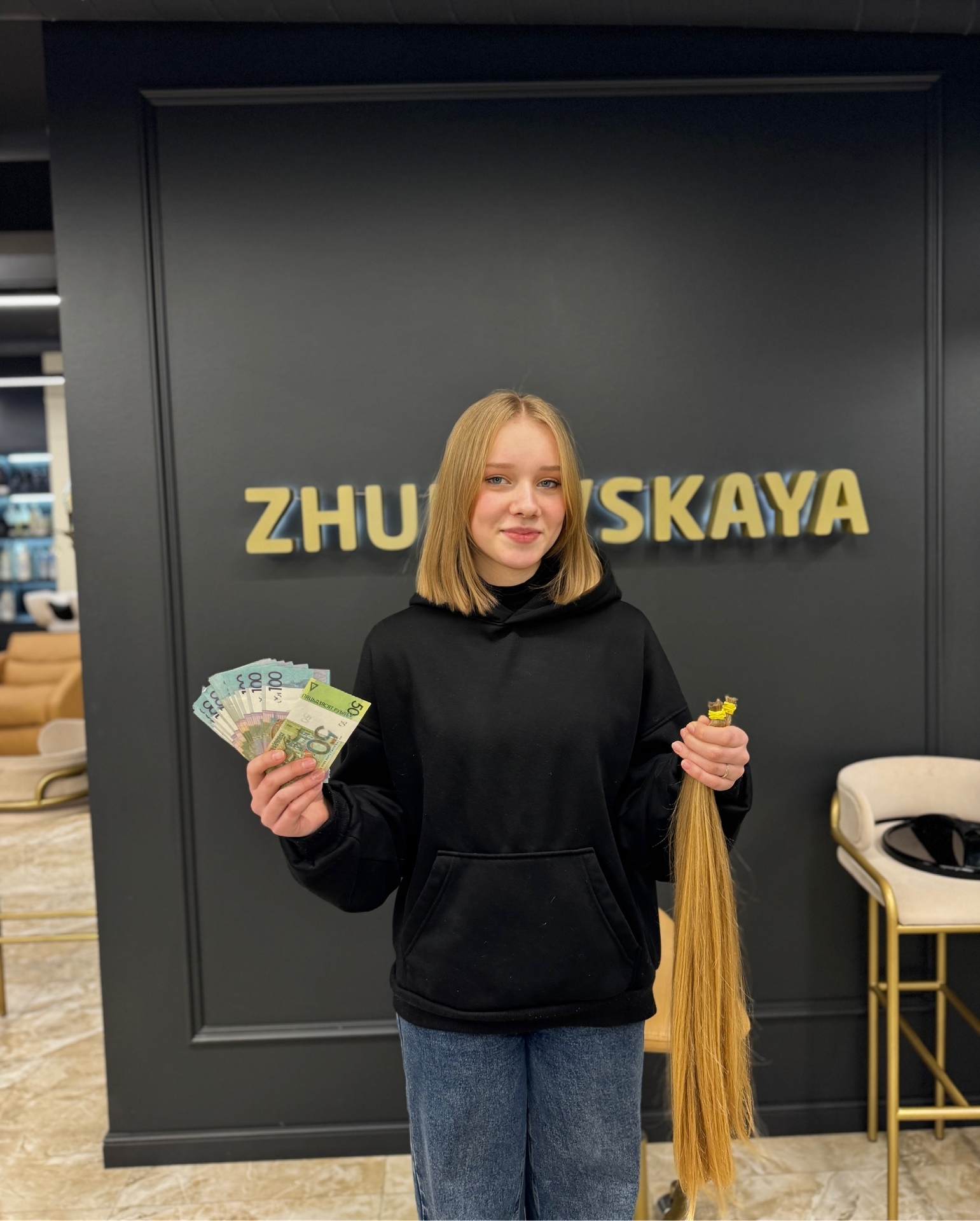 明斯克出售天然头发